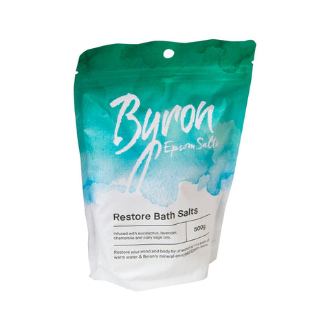 Byron Epsom Salts Bath Salts Restore 500g