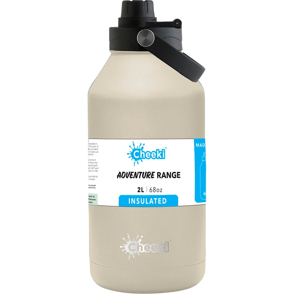 Stainless Steel Bottle Adventure Insulated Sandstone 2L
