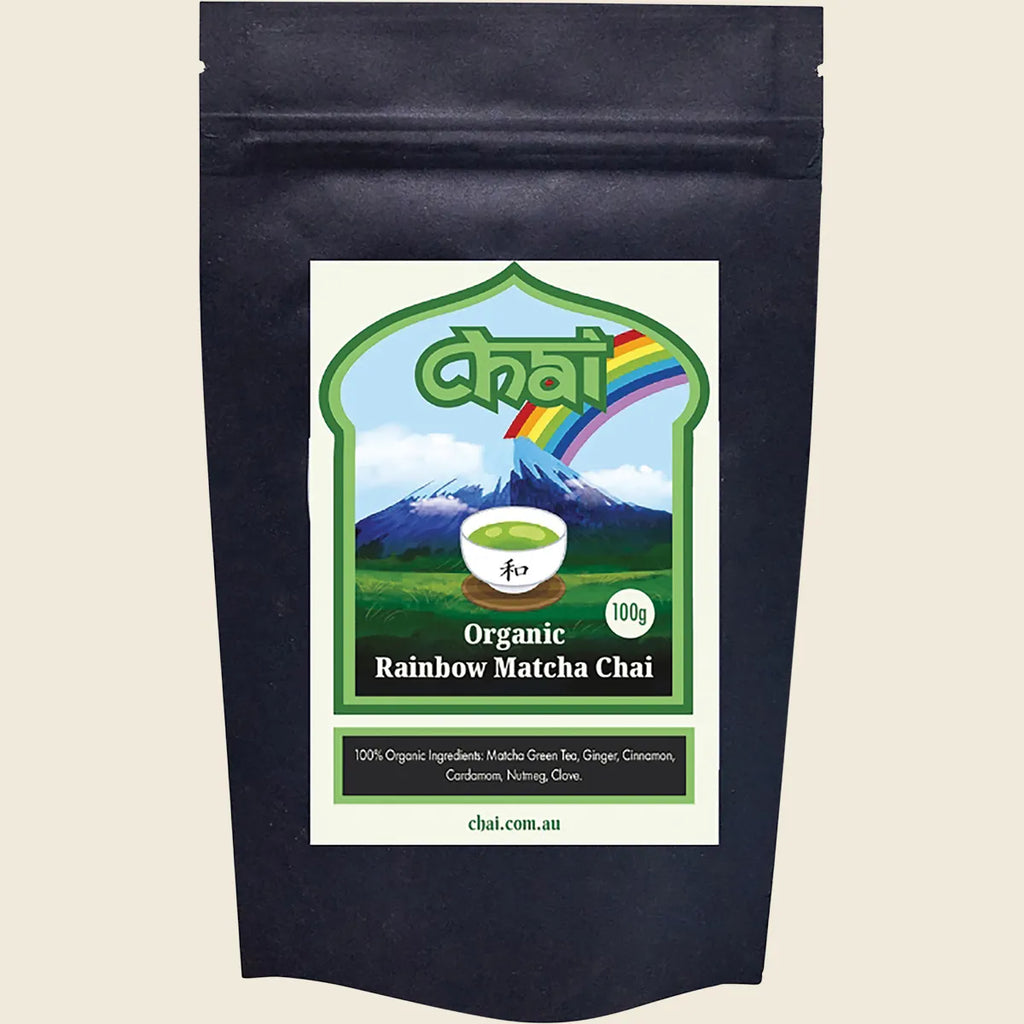 Organic Rainbow Matcha Chai 100g