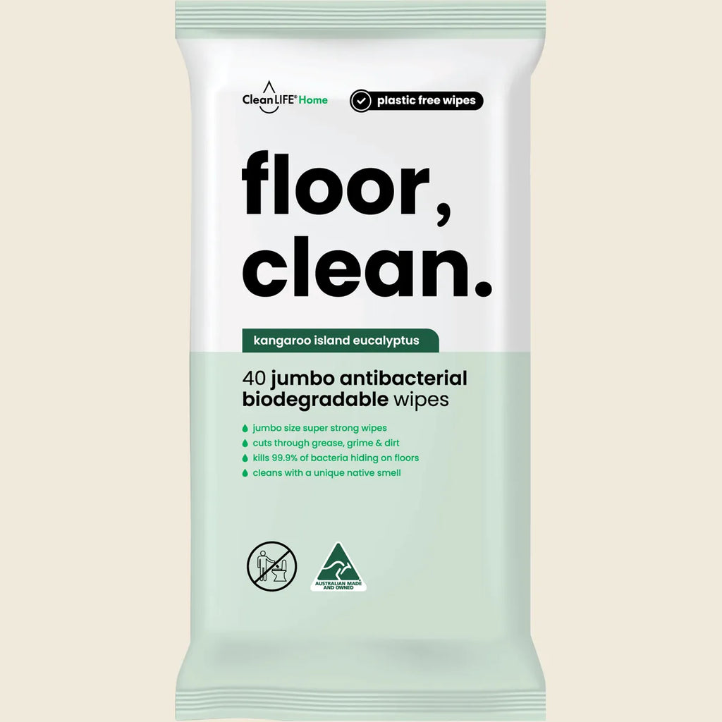 Floor Clean Wipes 40pk