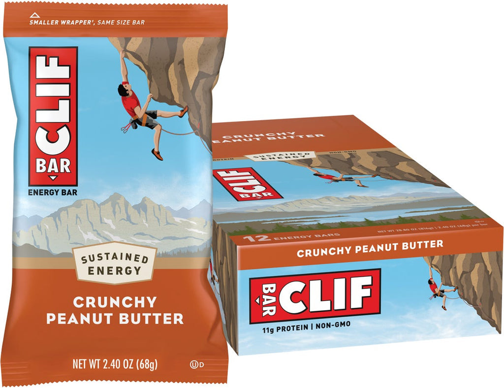 Clif Energy Bar Crunchy Peanut Butter 12x68g