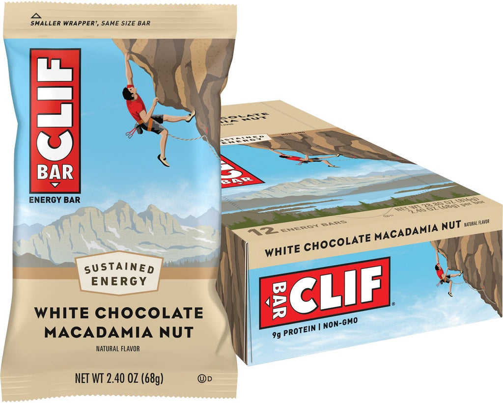 Energy Bar White Chocolate Macadamia 12x68g