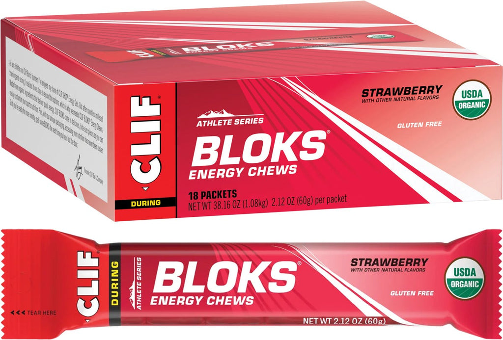 Bloks Energy Chews Strawberry 18x60g