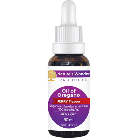 Oil of Oregano Berry Flavour 30ml