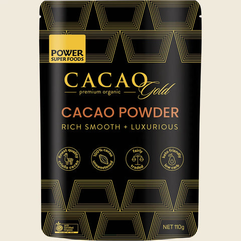 Cacao Gold Powder Certified Organic 110g