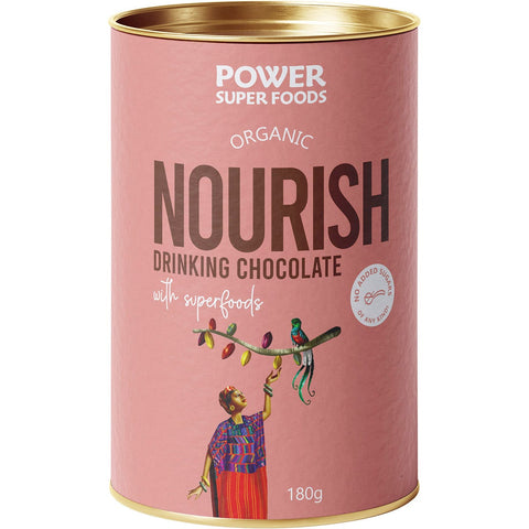 Nourish Drinking Chocolate With Superfoods 180g