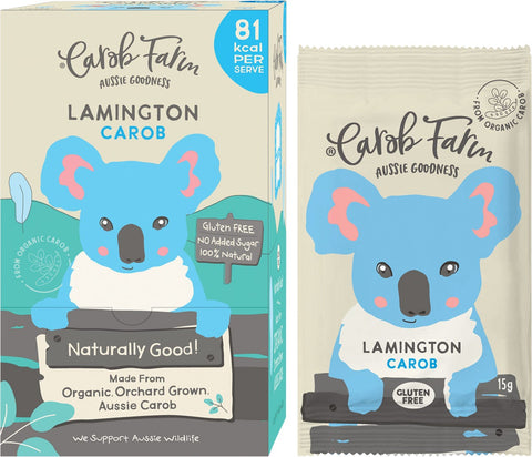 Carob Koala Lamington 50x15g