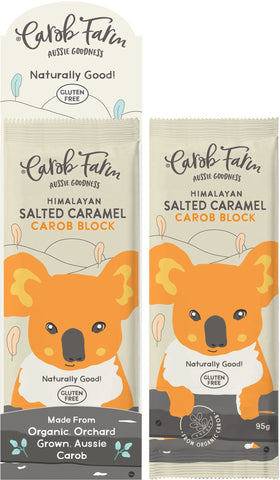 Carob Block Salted Caramel 12x95g