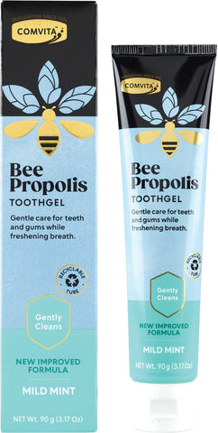 Bee Propolis Toothgel Gently Cleans Mild Mint 90g