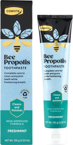 Bee Propolis Toothpaste Cleans and Polishes Freshmint 100g