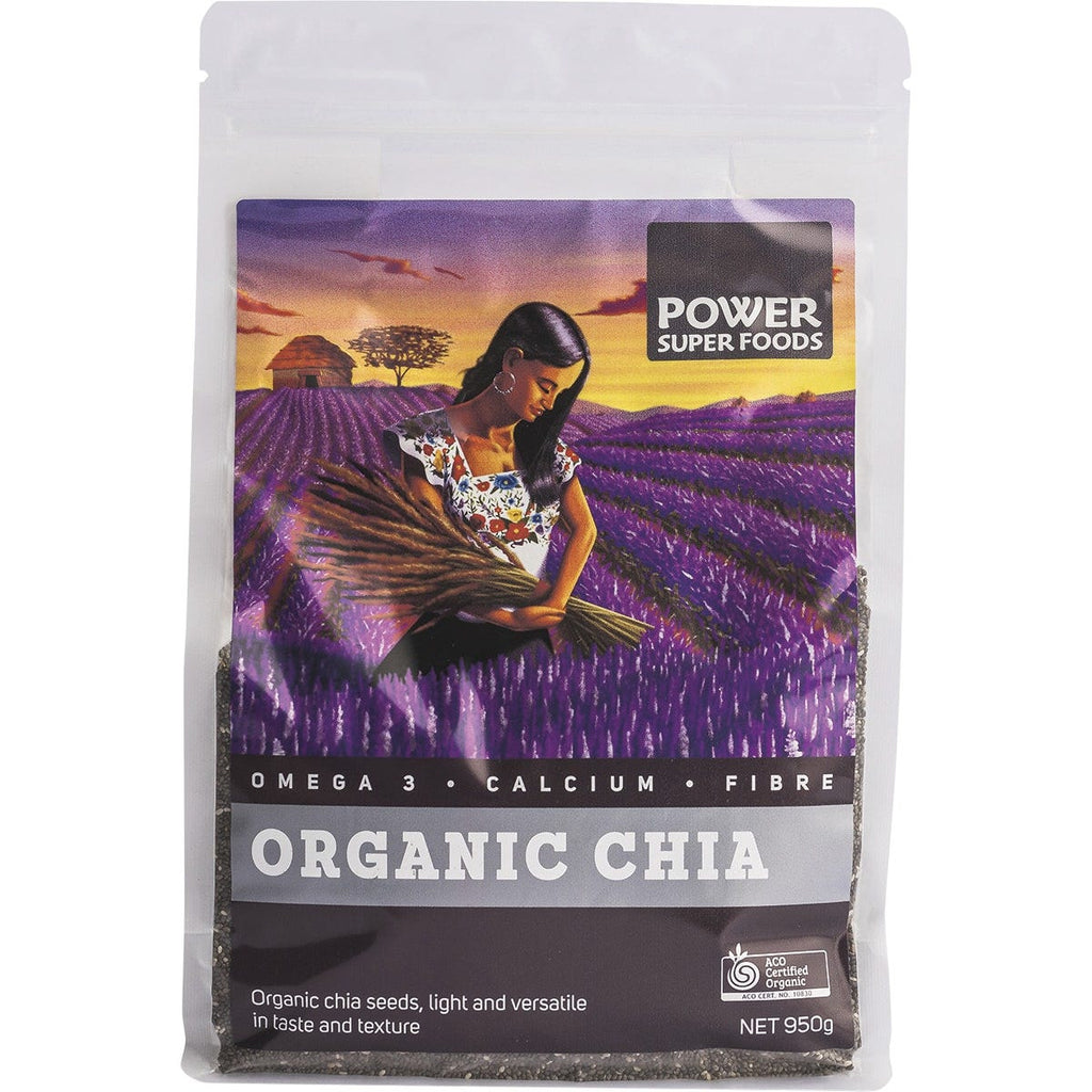 Chia Seeds Certified Organic 950g