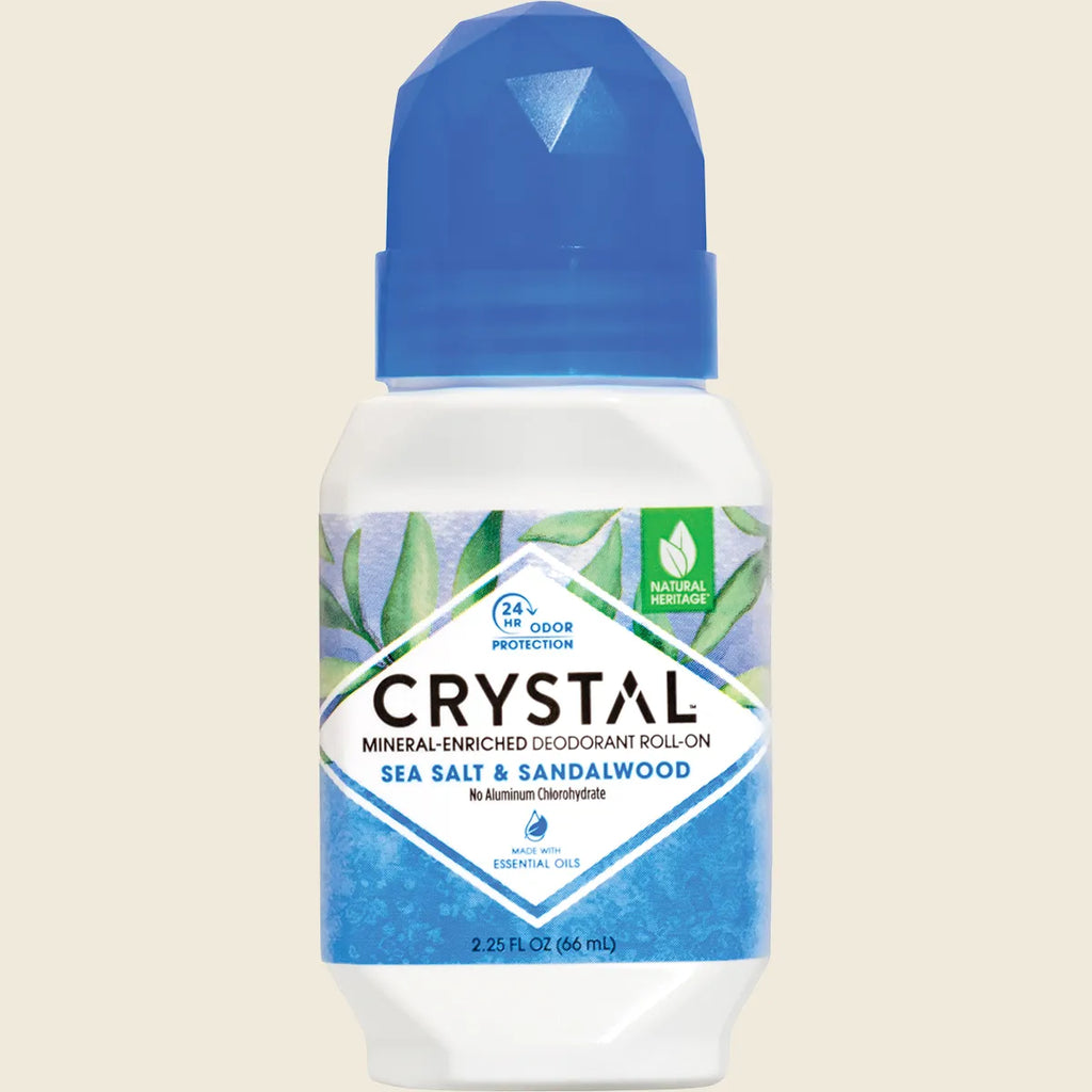 Roll-On Deodorant Sea Salt & Sandalwood 66ml