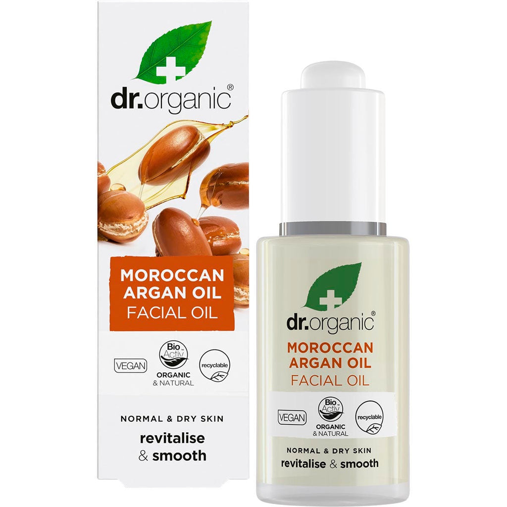 Facial Oil Organic Moroccan Argan Oil 30ml