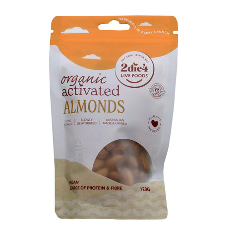Organic Activated Almonds 120g
