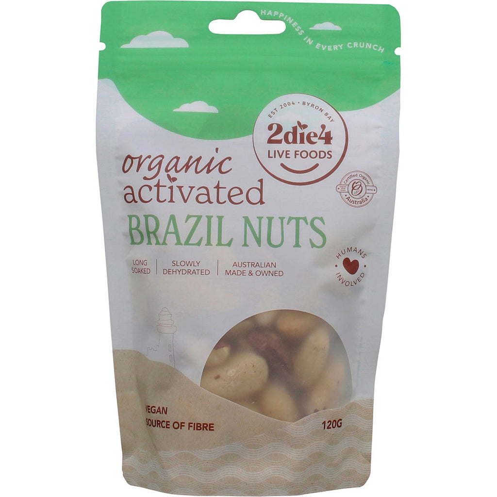 Organic Activated Brazil Nuts 120g
