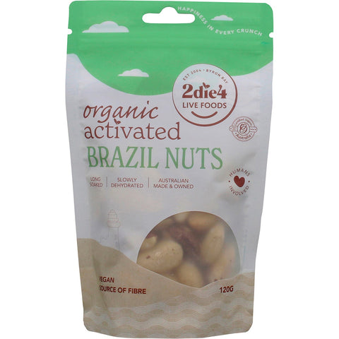 Organic Activated Brazil Nuts 120g