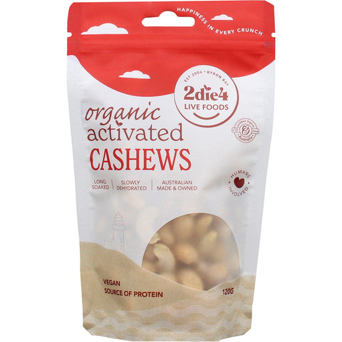 Organic Activated Cashews 120g