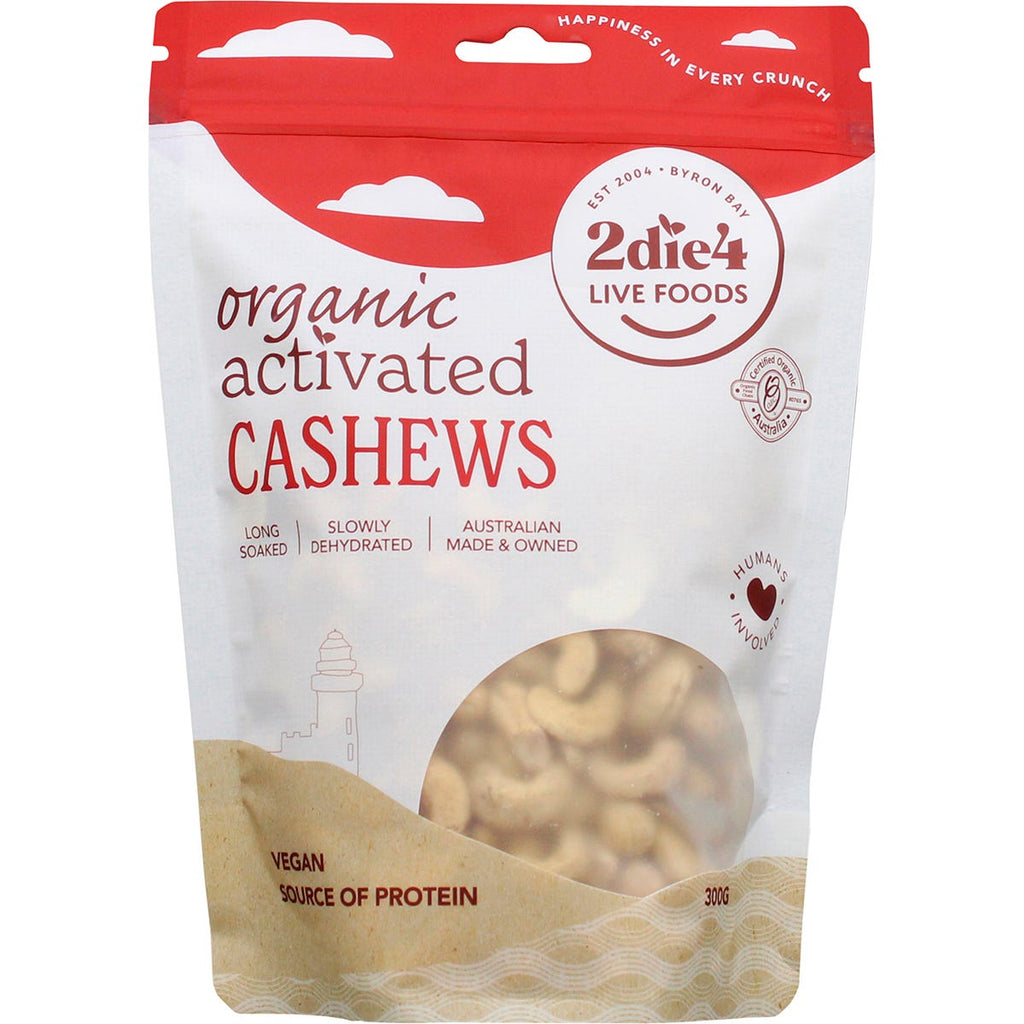 Organic Activated Cashews 300g
