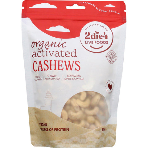 Organic Activated Cashews 300g