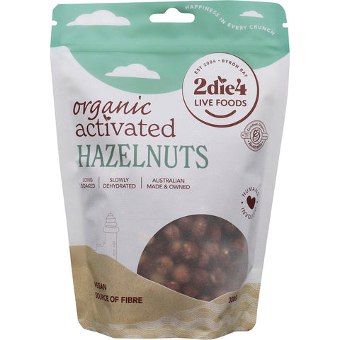 Organic Activated Hazelnuts 300g