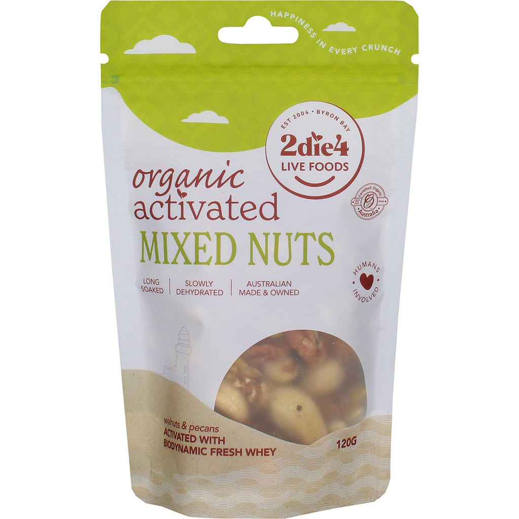 Organic Activated Mixed Nuts with Fresh Whey 120g