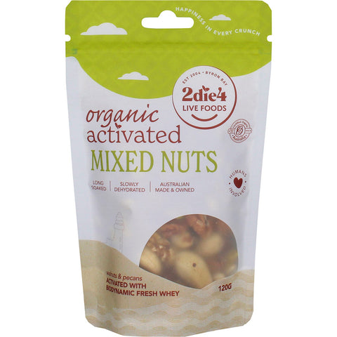 Organic Activated Mixed Nuts with Fresh Whey 120g