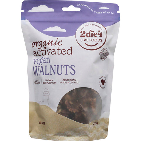 Organic Activated Walnuts Vegan 275g