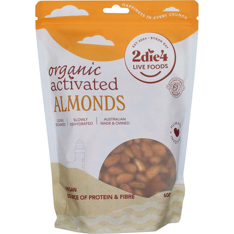 Organic Activated Almonds 600g
