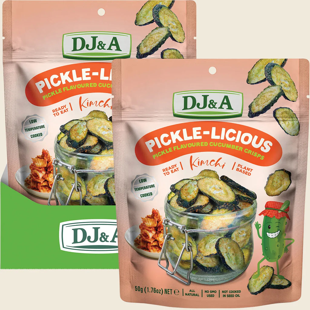 Pickle-Licious Pickle Flavoured Cucumber Kimchi 9x50g