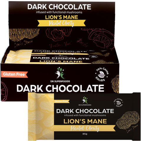 Dark Chocolate Bar Mental Clarity 12x85g