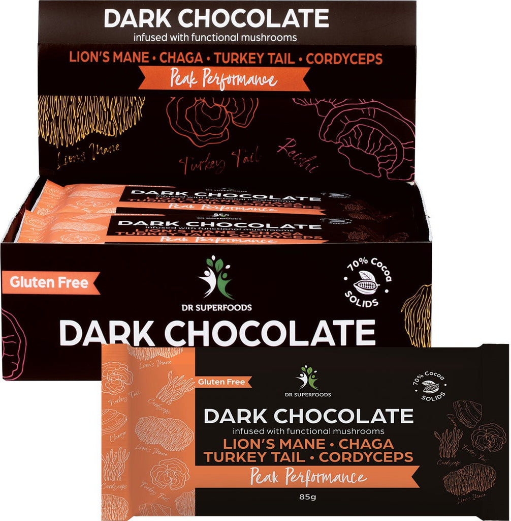 Dark Chocolate Bar Peak Performance 12x85g