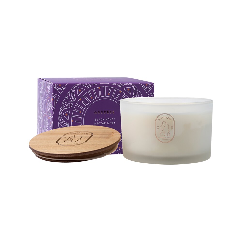 Distillery Soy Candle Goddess Black Honey Nectar Tea 450g