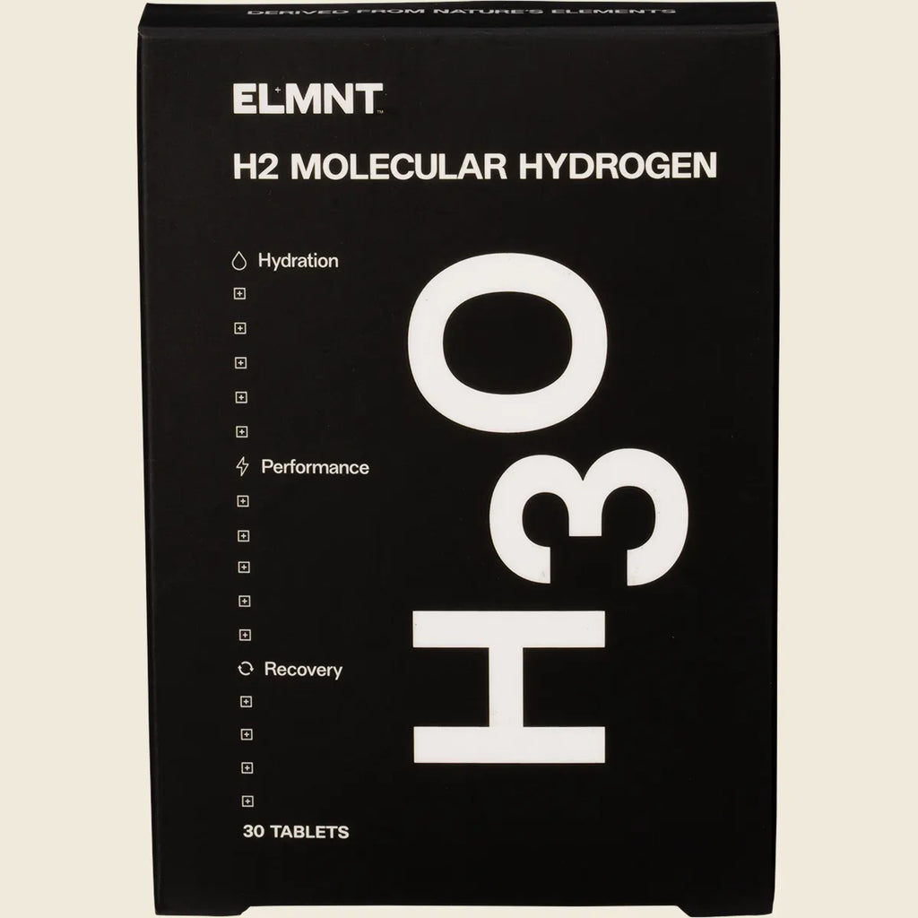H2 Molecular Hydrogen Water Tablets Natural 30pk