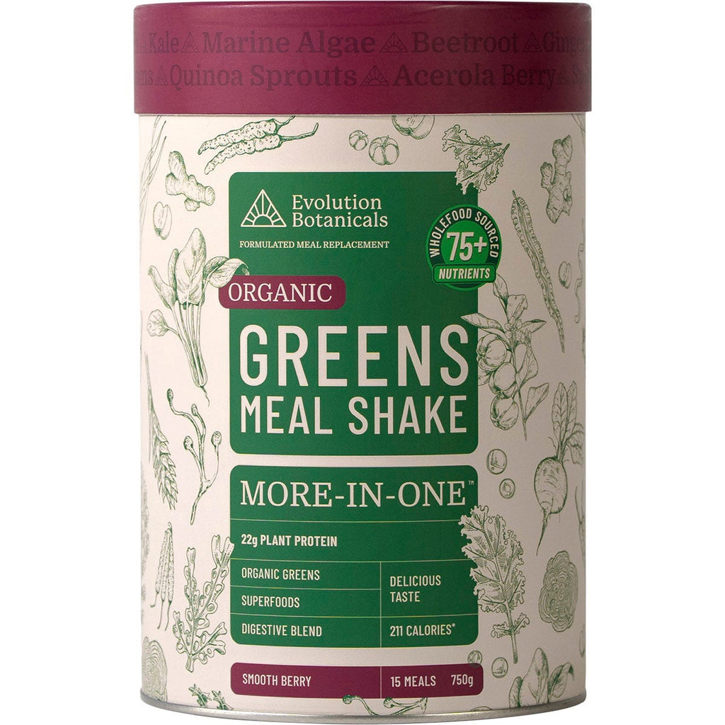 Organic Greens Meal Shake Smooth Berry 750g