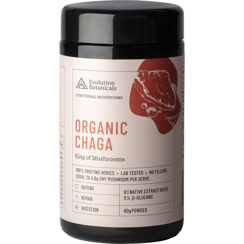 Organic Chaga King of Mushrooms 80g