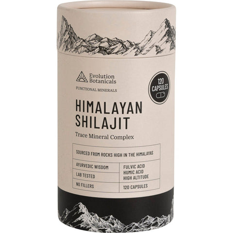 Himalayan Shilajit Trace Mineral Complex 120 Caps