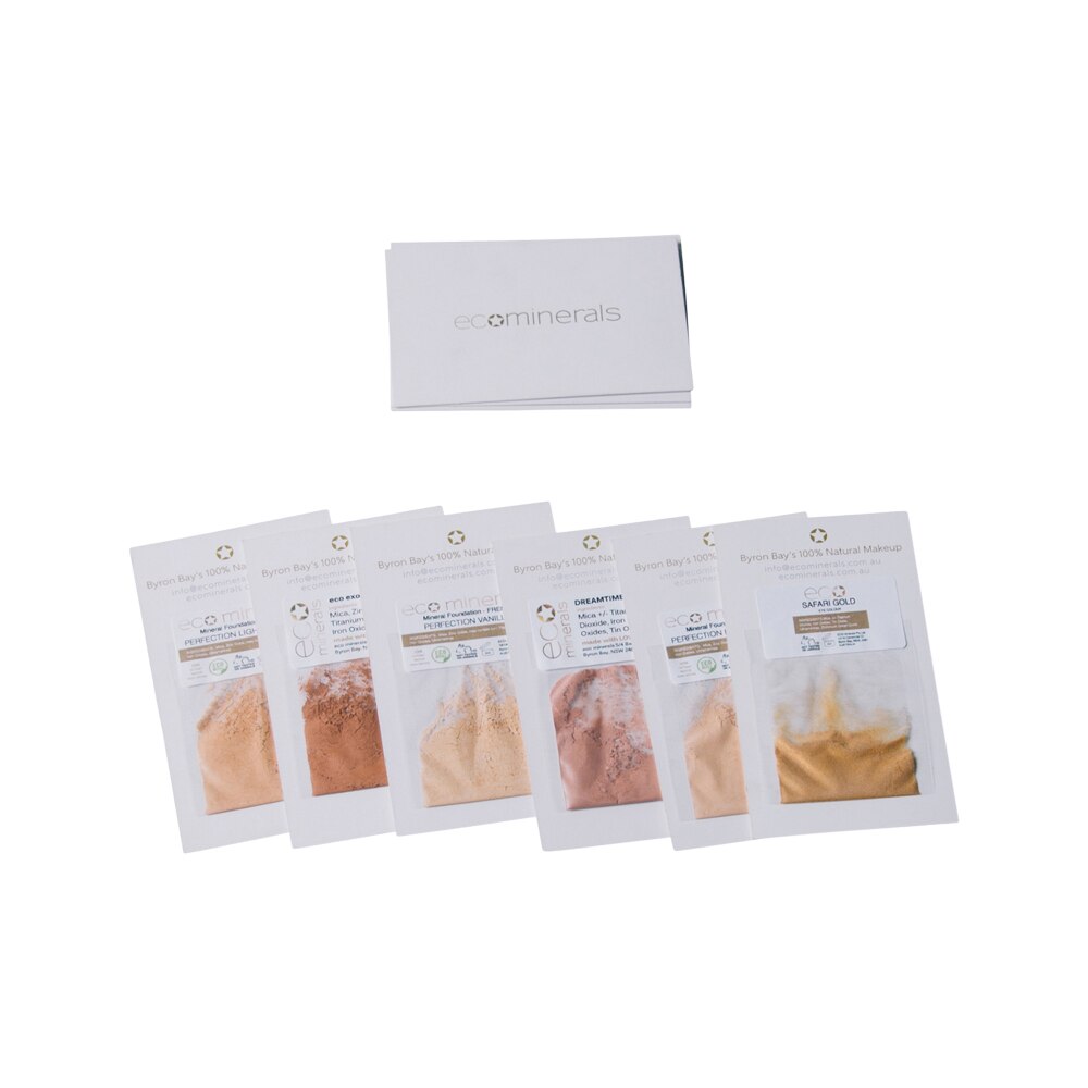 Eco Minerals Sample Set Fresh Light Fair