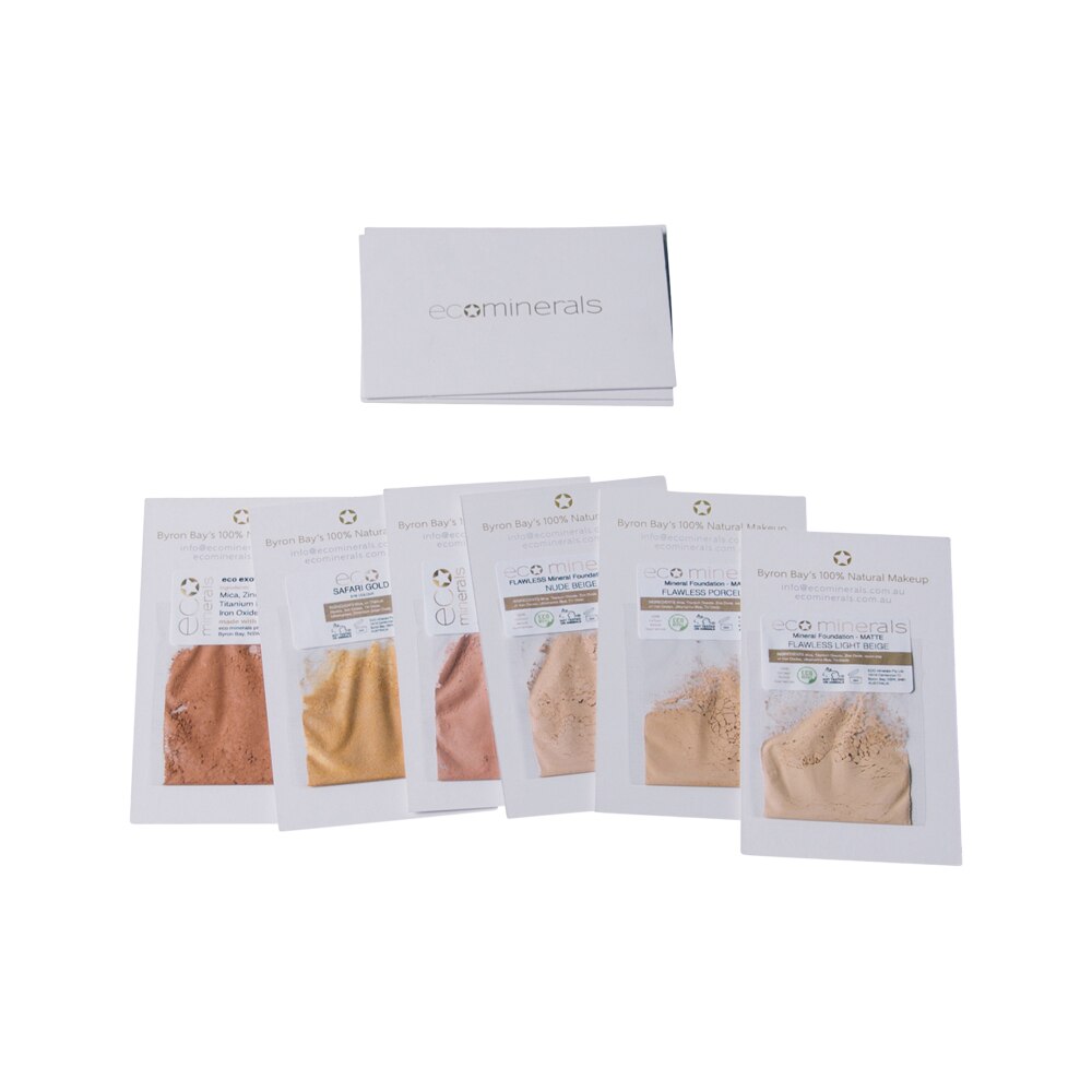 Eco Minerals Sample Set Matte Medium Tanned