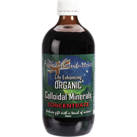 Colloidal Minerals Organic Concentrate 500ml