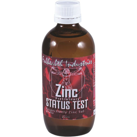 Fulhealth Industries Test Zinc Status 200ml