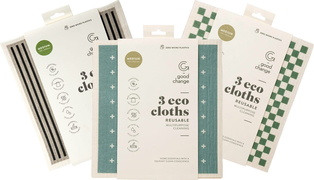 Eco Cloth Medium 3pk