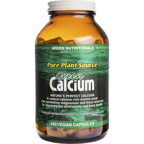 Green Calcium Vegan Capsules 600mg 240 Caps