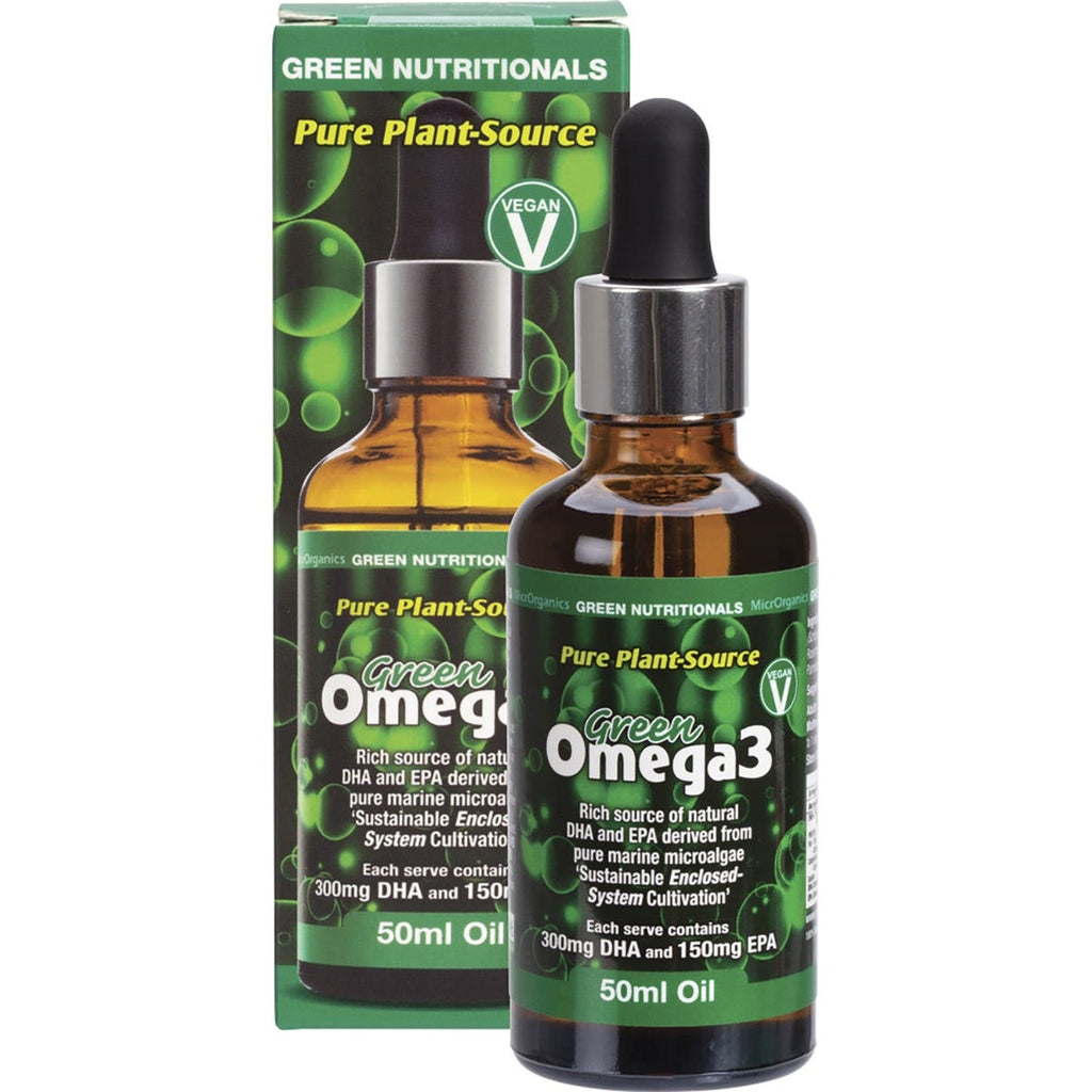Green Omega3 Vegan Drops 300mg DHA+150mg EPA 50ml