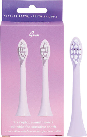 Electric Toothbrush Replacement Heads Rose 2pk