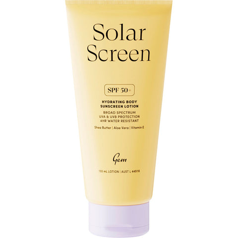 Solar Screen SPF50+ Hydrating Body Sunscreen Lotion 150ml