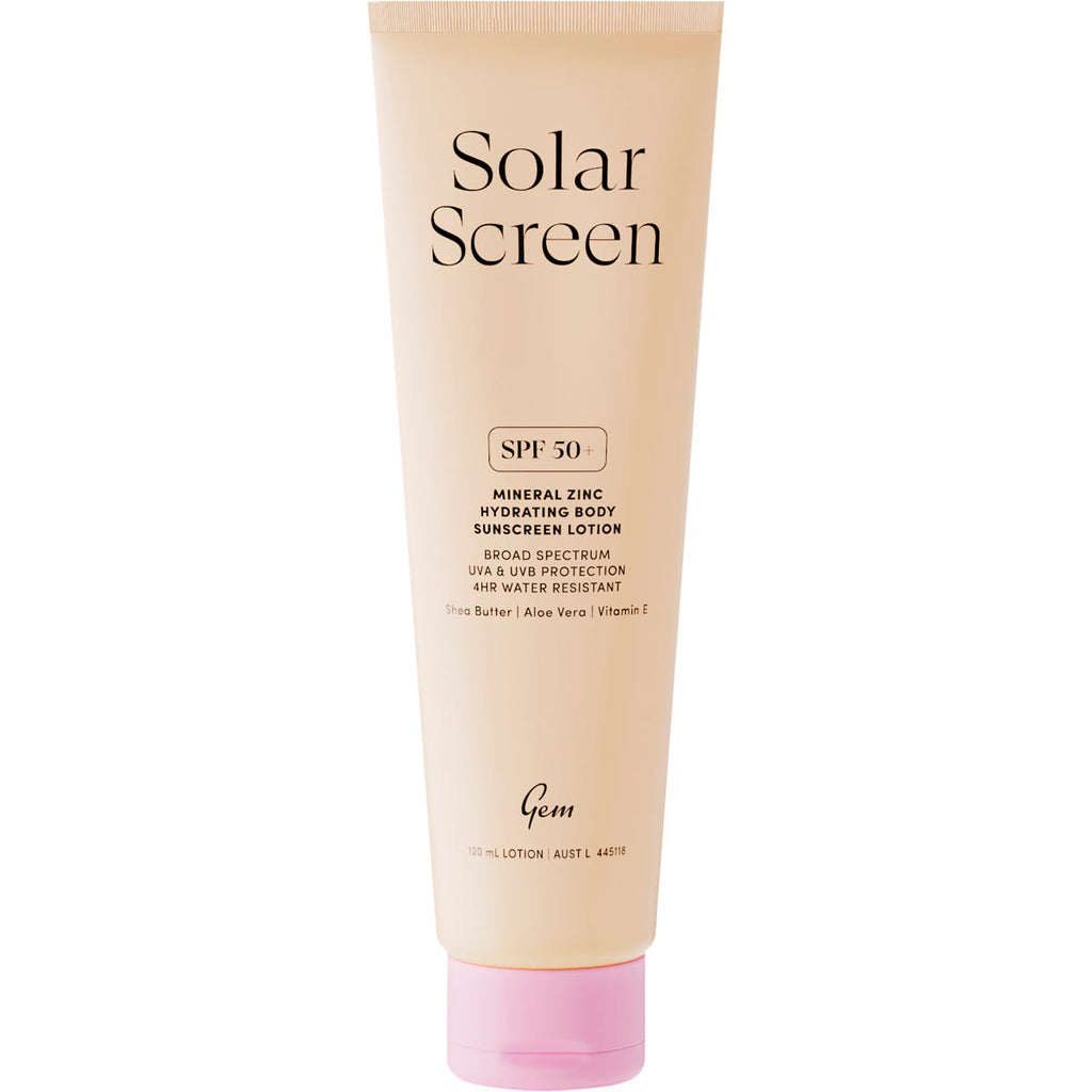 Solar Screen SPF50+ Mineral Zinc Hydrating Body Lotion 120ml