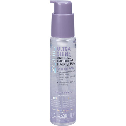 Anti-Frizz Smoothing Hair Serum Ultra Shine All Hair 81ml