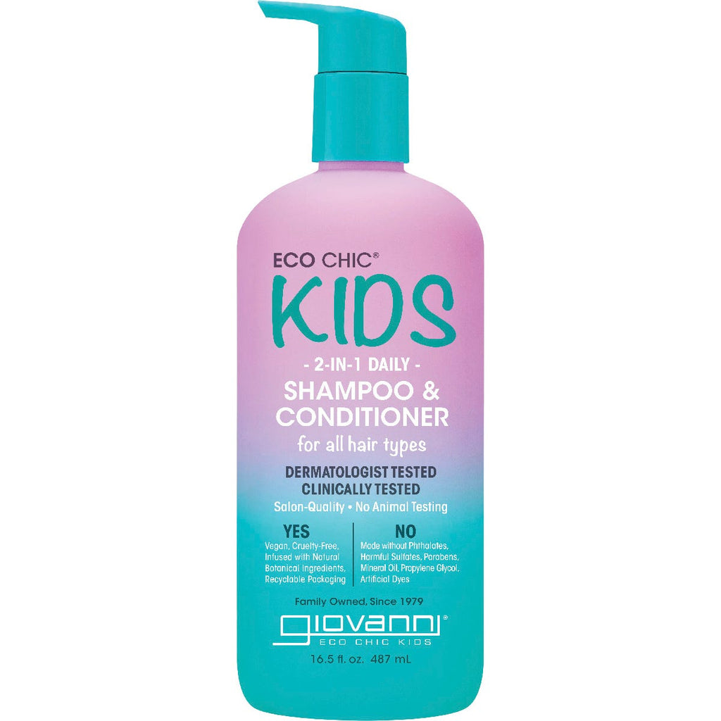 Eco Chic Kids 2-in-1 Daily Shampoo & Conditioner 487ml