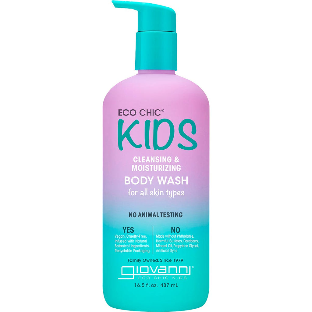 Eco Chic Kids Cleansing & Moisturizing Body Wash 487ml