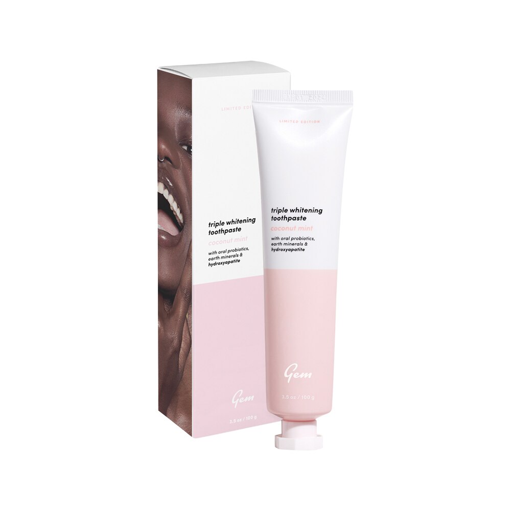 Gem Toothpaste Whitening Coconut Mint 100g